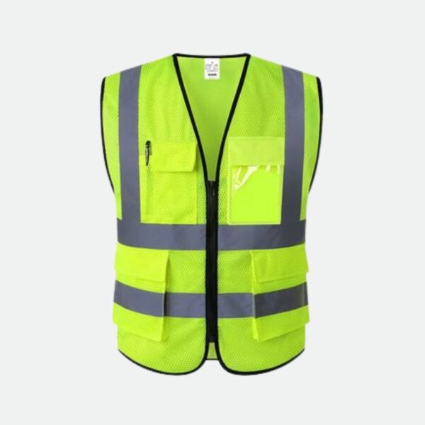Chaleco reflectivo de seguridad industrial